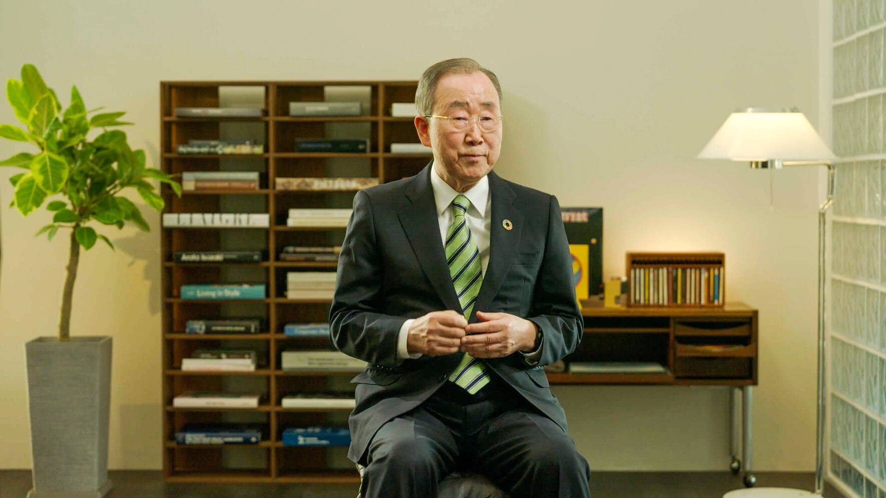 Ban Ki-moon in der Doku-Miniserie «Future from Above – Die Zukunft der Erde».