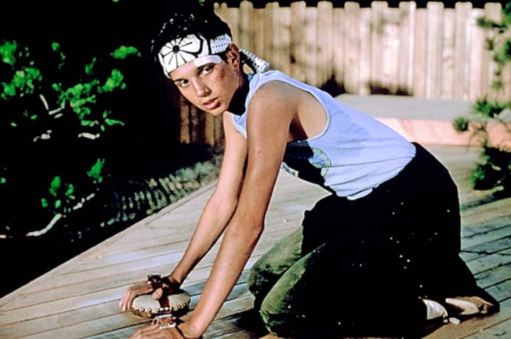 Ralph Macchio Characters: Daniel Larusso Film: The Karate Kid USA 1984 Director: John G. Avildsen 22 June 1984 PUBLICATIONxINxGERxSUIxAUTxONLY Copyright: MaryxEvansxAFxArchivexColumbiaxPictures 12477682 editorial use only