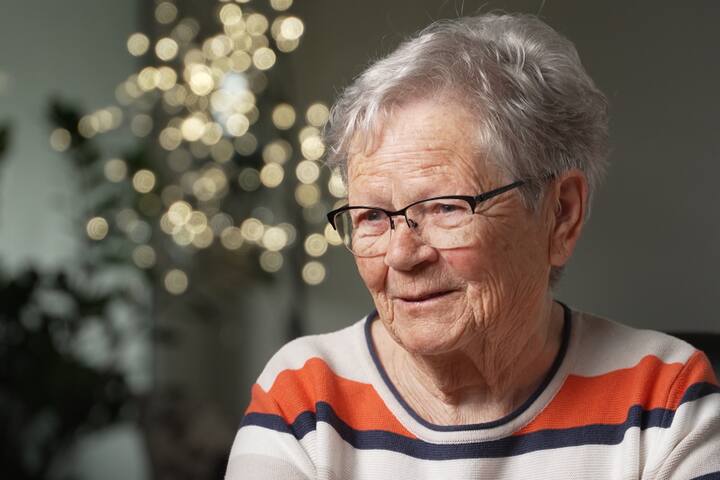 Carmen Scheiwiller (89), ehemalige Zwangsarbeiterin