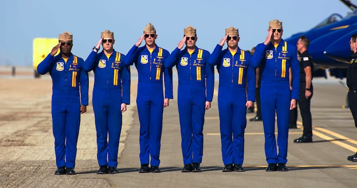Wer ein «Blue Angel» werden will, muss viel mitbringen und harte Trainings absolvieren.
