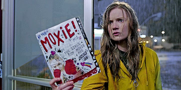 Moxie. Hadley Robinson as Vivian in Moxie. Cr /NETFLIX Â© 2020