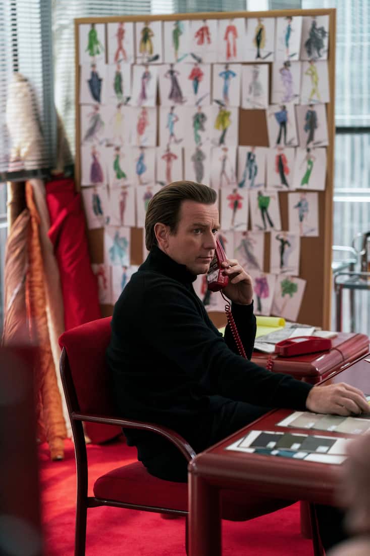 RELEASE DATE: May 14, 2021 TV Mini-Series 2021 TITLE: Halston STUDIO: DIRECTOR: PLOT: It tracks Halston as he leverages his single, invented name into a worldwide fashion empire that s synonymous with luxury, sex, status and fame, literally defining the era. STARRING: EWAN MCGREGOR as Halston. New York U.S. PUBLICATIONxINxGERxSUIxAUTxONLY - ZUMAl16_ 20210513_sso_l16_805 Copyright: xNetflixx 
